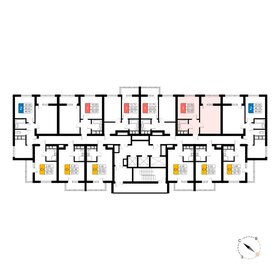 46,5 м², 1-комнатная квартира 6 975 000 ₽ - изображение 56