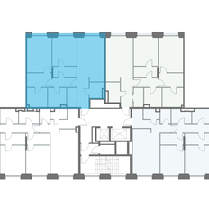 Квартира 105,3 м², 3-комнатная - изображение 2