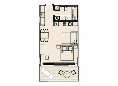 54,7 м², 1-комнатные апартаменты 84 785 000 ₽ - изображение 25