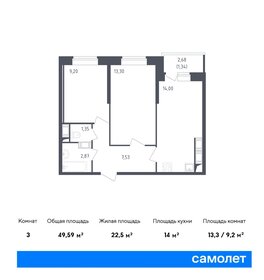 Квартира 30,6 м², 1-комнатная - изображение 1