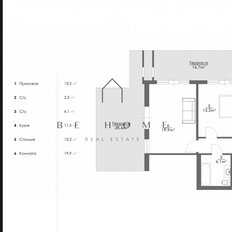 Квартира 130 м², 2-комнатная - изображение 2
