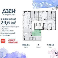 Квартира 29,6 м², студия - изображение 4