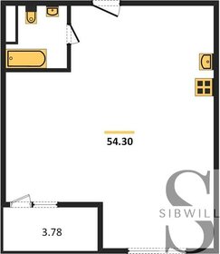 54 м², 2-комнатная квартира 11 600 000 ₽ - изображение 16