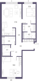 108,8 м², 4-комнатная квартира 44 190 000 ₽ - изображение 125
