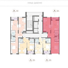Квартира 67,5 м², 2-комнатная - изображение 2