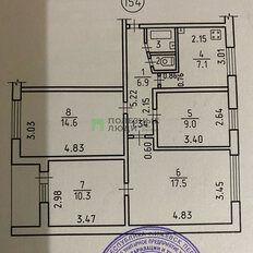 Квартира 68,2 м², 4-комнатная - изображение 2