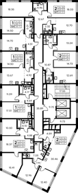 76,7 м², 2-комнатная квартира 23 640 000 ₽ - изображение 23