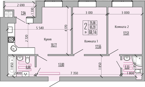 31 м², 1-комнатная квартира 22 000 ₽ в месяц - изображение 37