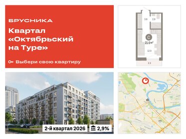 19,8 м², квартира-студия 3 460 000 ₽ - изображение 7