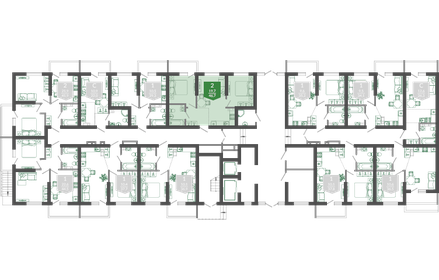 35 м², 1-комнатная квартира 14 500 000 ₽ - изображение 91