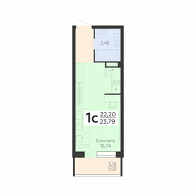 42,3 м², 1-комнатная квартира 3 600 000 ₽ - изображение 40