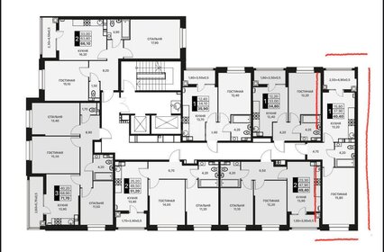 Квартира 40 м², 1-комнатная - изображение 1