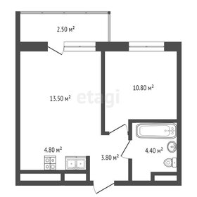 38 м², 1-комнатная квартира 4 800 000 ₽ - изображение 31