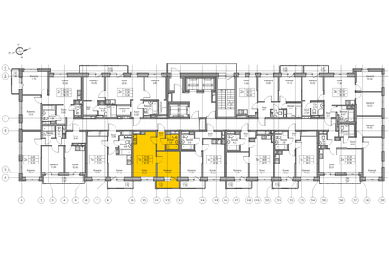 41,2 м², 1-комнатная квартира 6 690 000 ₽ - изображение 129