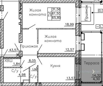 84 м², 2-комнатная квартира 9 870 002 ₽ - изображение 60