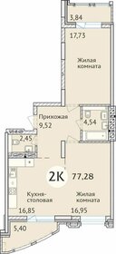 71 м², 2-комнатная квартира 12 500 000 ₽ - изображение 104