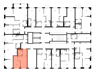 Квартира 30,8 м², 1-комнатная - изображение 2