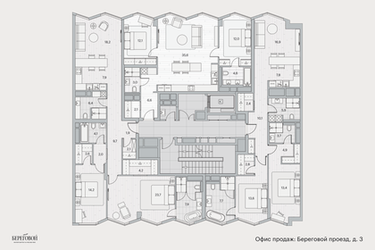 Квартира 104,9 м², 3-комнатная - изображение 2