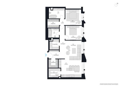 125 м², 3-комнатная квартира 120 000 000 ₽ - изображение 101
