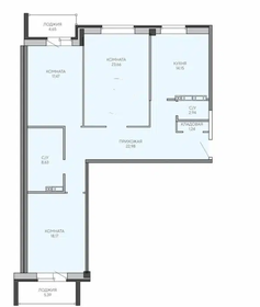 Квартира 114,8 м², 3-комнатная - изображение 1