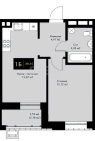 38,1 м², 1-комнатная квартира 7 950 000 ₽ - изображение 56