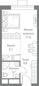 Квартира 31,2 м², студия - изображение 1