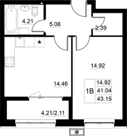 50 м², 1-комнатная квартира 8 500 000 ₽ - изображение 36