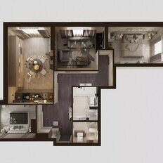 Квартира 101 м², 3-комнатная - изображение 2