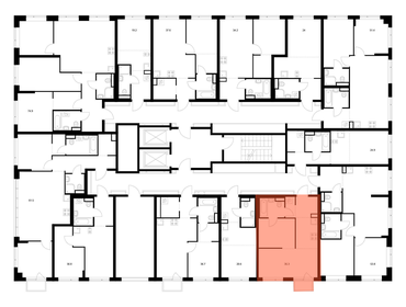Квартира 35,3 м², 1-комнатная - изображение 2