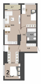 71,1 м², 3-комнатная квартира 8 700 000 ₽ - изображение 56
