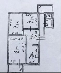 Квартира 73,5 м², 3-комнатная - изображение 4