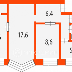 Квартира 55,2 м², 3-комнатная - изображение 5