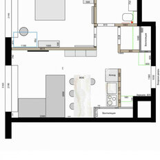 Квартира 40 м², 2-комнатная - изображение 4