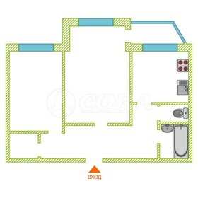 51,9 м², 2-комнатная квартира 6 800 000 ₽ - изображение 61