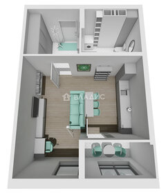 39,7 м², 1-комнатная квартира 8 088 000 ₽ - изображение 116
