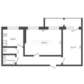 52,3 м², 2-комнатная квартира 6 000 000 ₽ - изображение 54