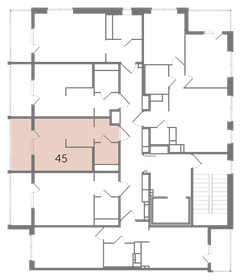 14 м², квартира-студия 2 590 000 ₽ - изображение 154