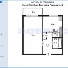 Квартира 35 м², 1-комнатная - изображение 2