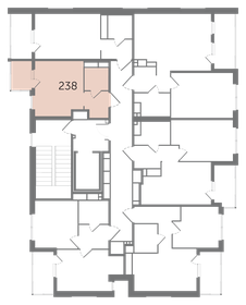 23,4 м², квартира-студия 13 645 219 ₽ - изображение 70