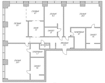 65,4 м², 2-комнатная квартира 8 123 005 ₽ - изображение 34