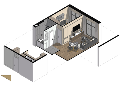 38 м², 1-комнатные апартаменты 20 419 350 ₽ - изображение 62