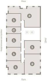 46,2 м², 2-комнатная квартира 6 540 000 ₽ - изображение 23