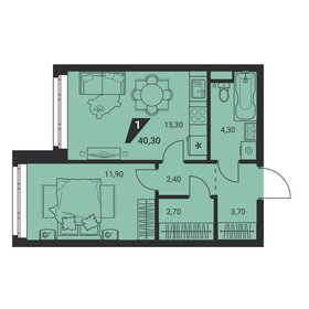 58,6 м², 1-комнатная квартира 8 873 017 ₽ - изображение 71