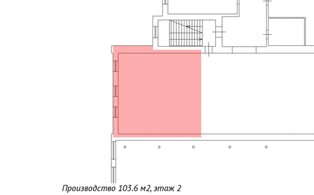 103,9 м², производственное помещение 103 796 ₽ в месяц - изображение 19