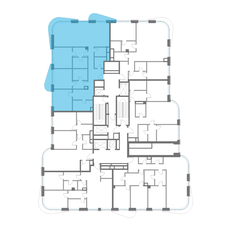 Квартира 176,9 м², 3-комнатная - изображение 3