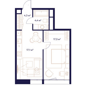 64 м², 3-комнатная квартира 16 600 000 ₽ - изображение 118