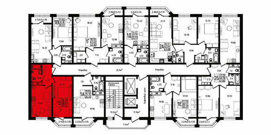 26,4 м², квартира-студия 3 300 000 ₽ - изображение 26