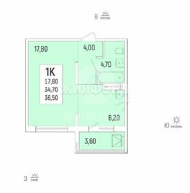42 м², 1-комнатная квартира 5 800 000 ₽ - изображение 43