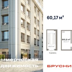 60,6 м², помещение свободного назначения - изображение 2