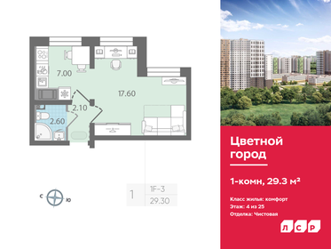 30 м², 1-комнатная квартира 4 850 000 ₽ - изображение 100